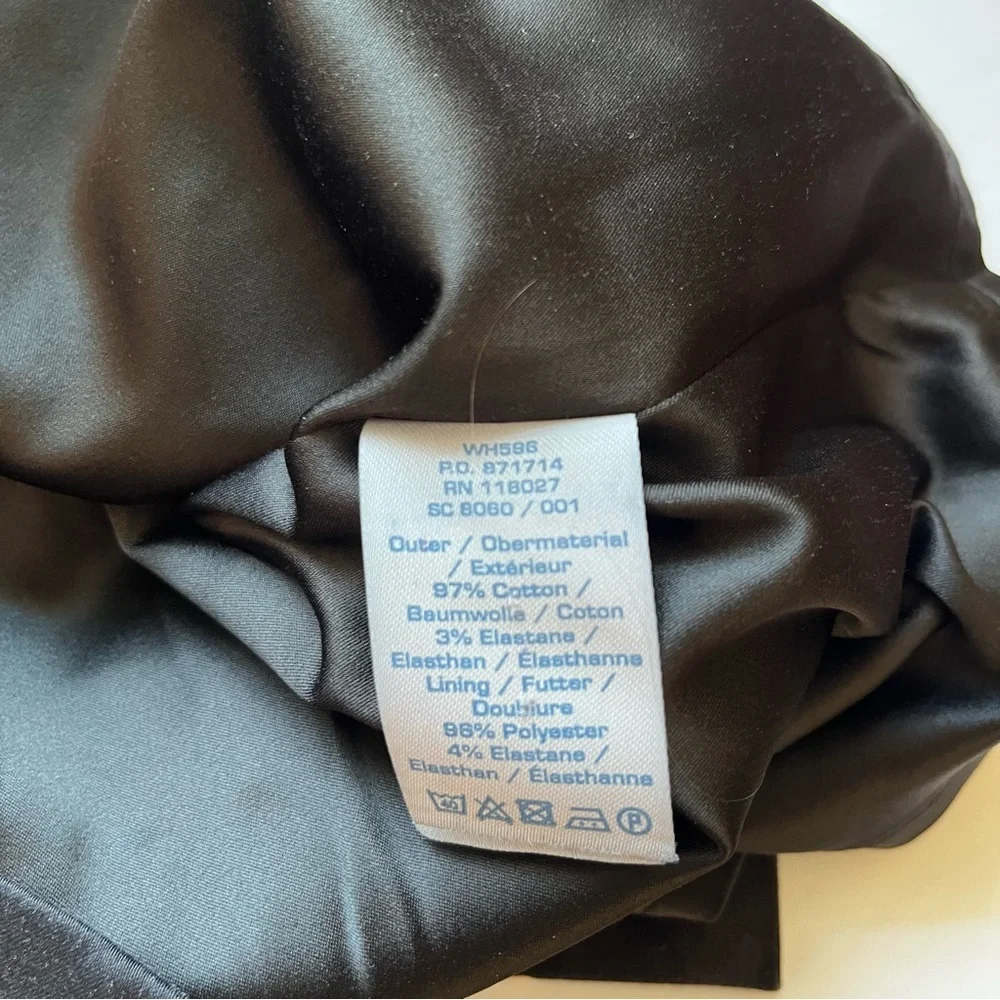 BODEN Black Polka Dot Dress Sheath Size 4 - Picture 7 of 9